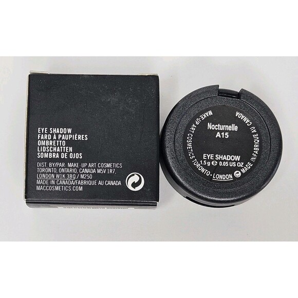 MAC Powder Single Eye Shadow ~ Nocturnelle ~ NEW IN BOX 0.05oz/1.5g - Picture 4 of 7